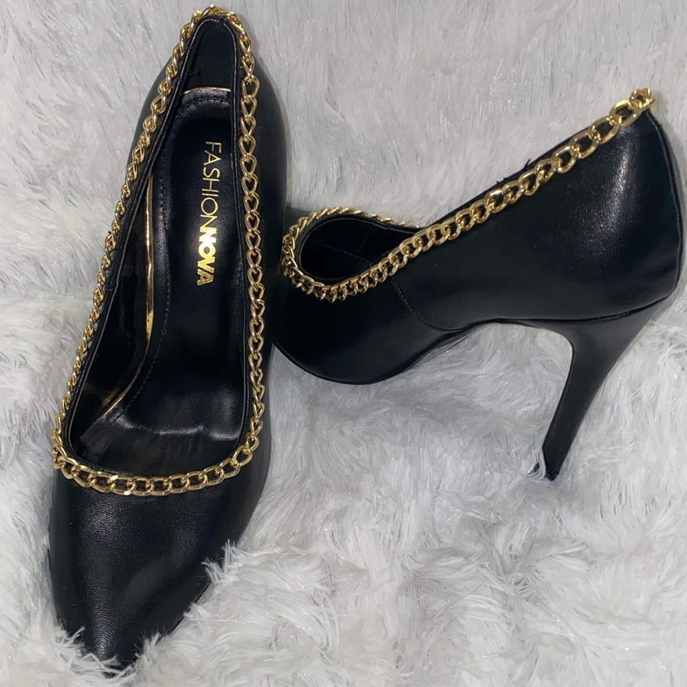 Fashion Nova Black Heels